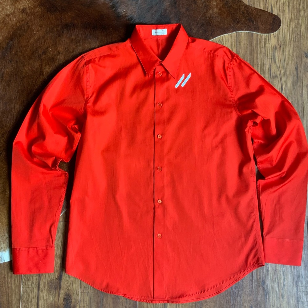 Balenciaga button up shirt